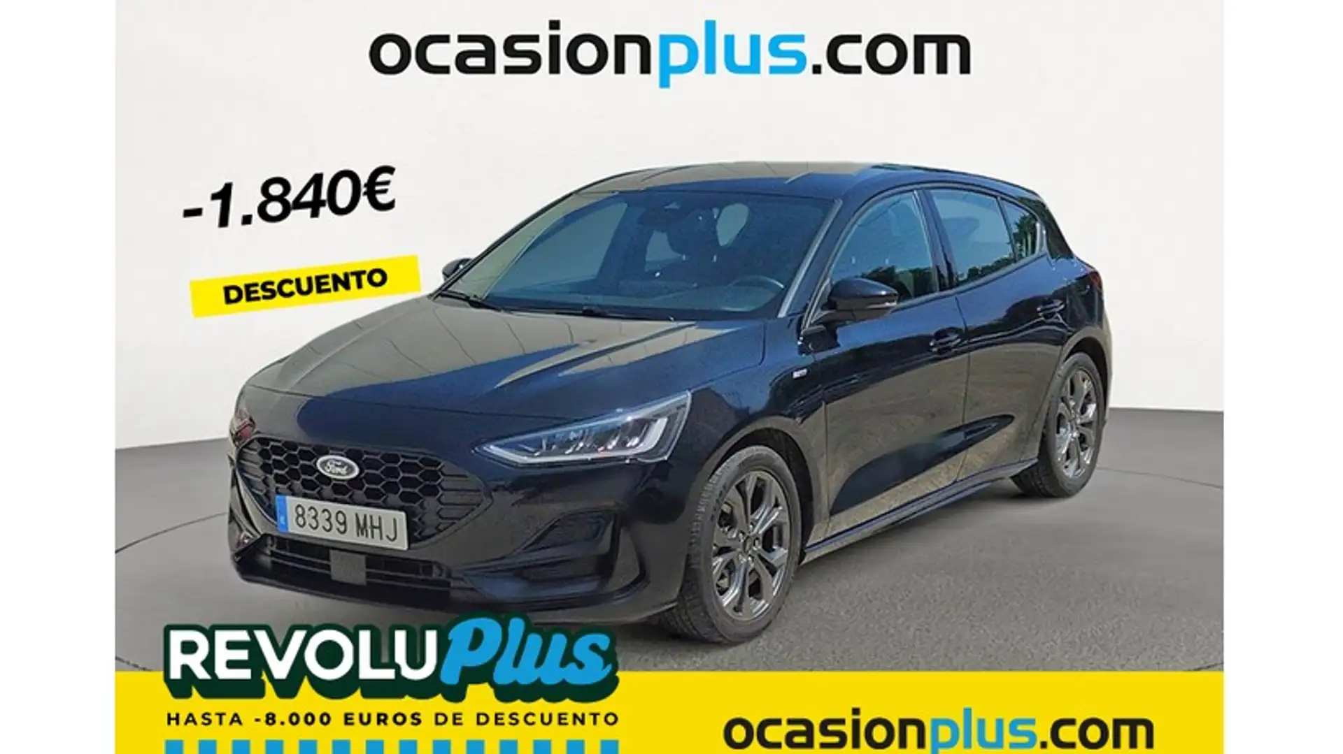Ford Focus 1.0 Ecoboost MHEV ST-Line 125 Aut. Negro - 1