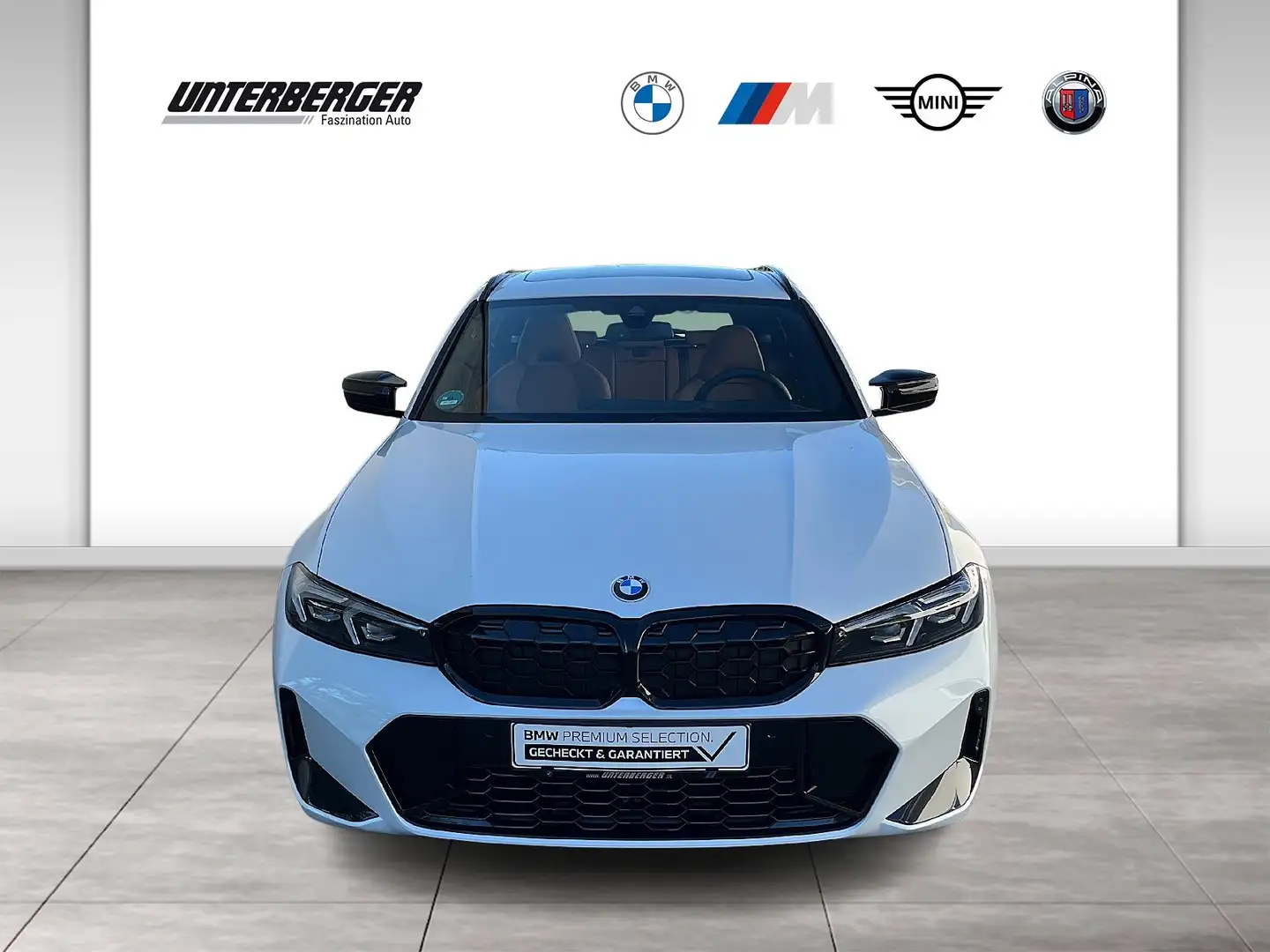 BMW 340 M340i xDrive Touring M Sport Pro 19" AHK Pano HUD Bianco - 2