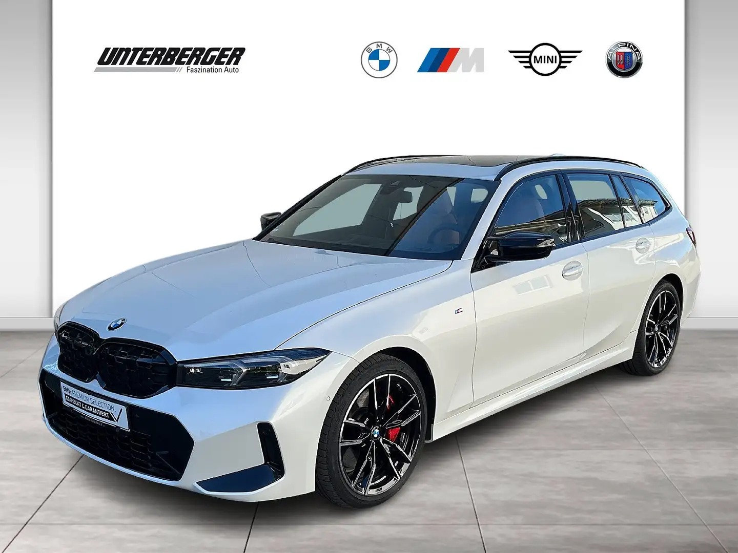 BMW 340 M340i xDrive Touring M Sport Pro 19" AHK Pano HUD Bianco - 1
