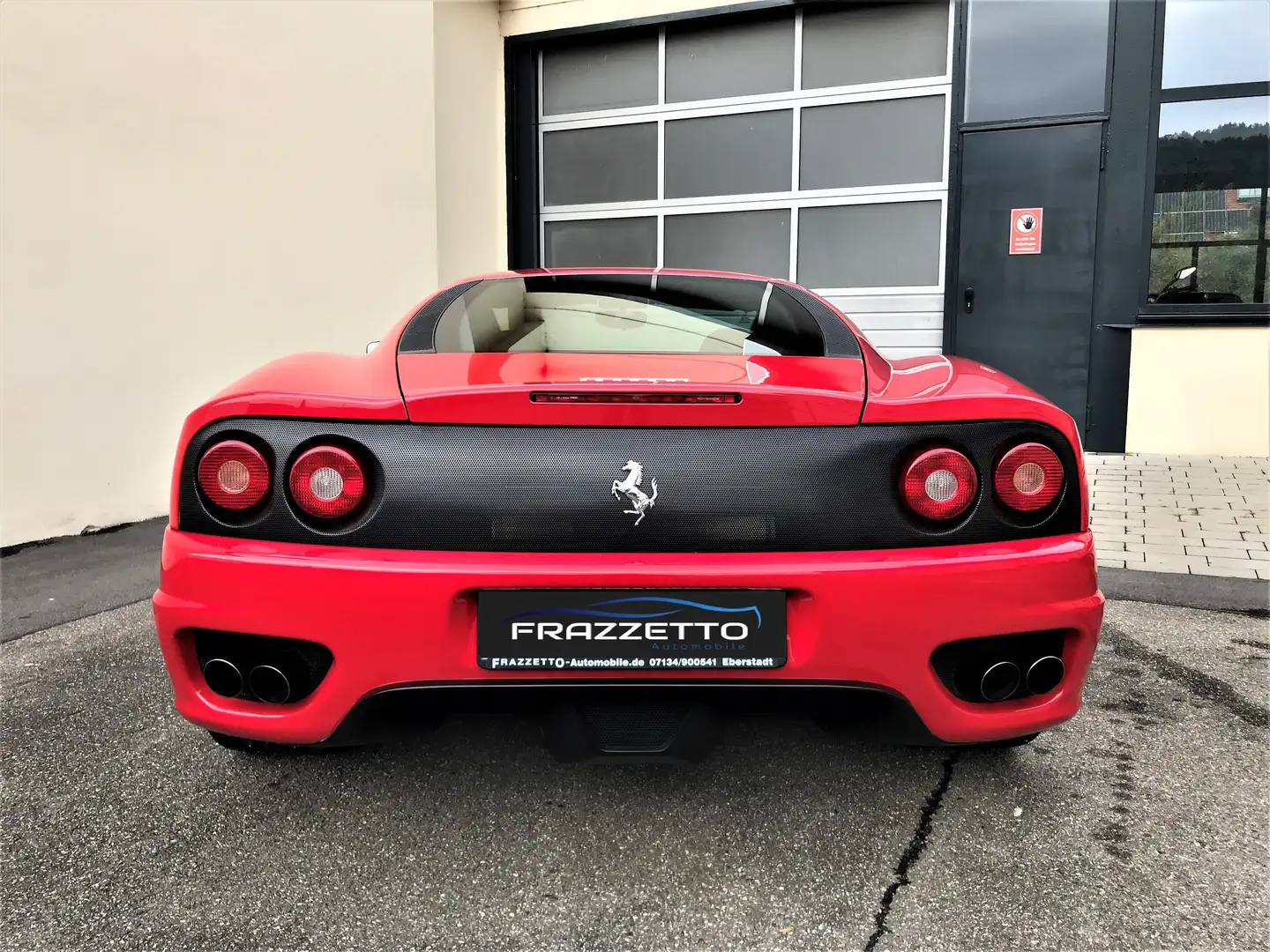 Ferrari 360 360 F1 Coupe,Challenge Felgen,Carbon Spiegel Rot - 2