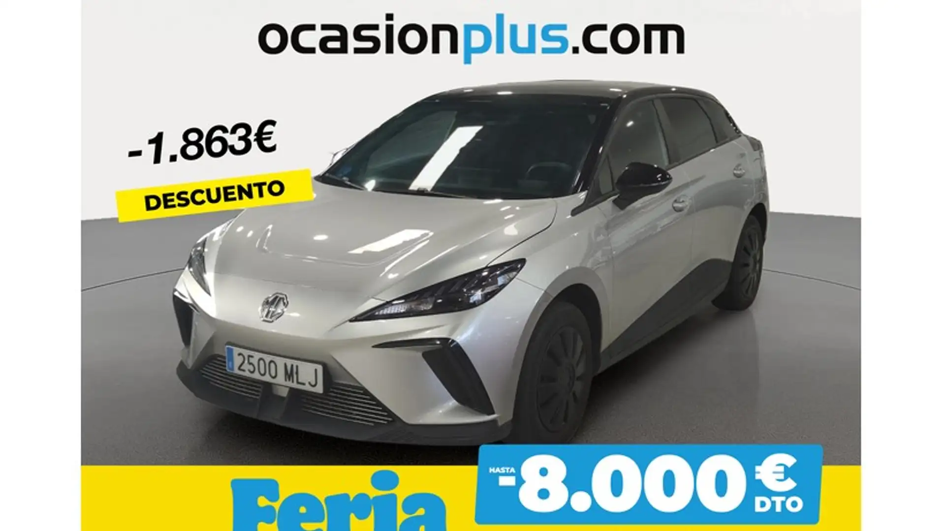 MG MG4 4 Luxury 64kWh Argent - 1