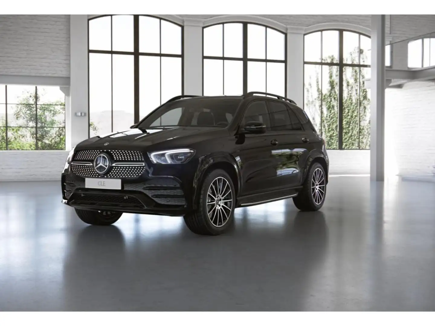 Mercedes-Benz GLE 350 de 4M AMG-Line Ext.+Night+AHK+Burmester Noir - 2