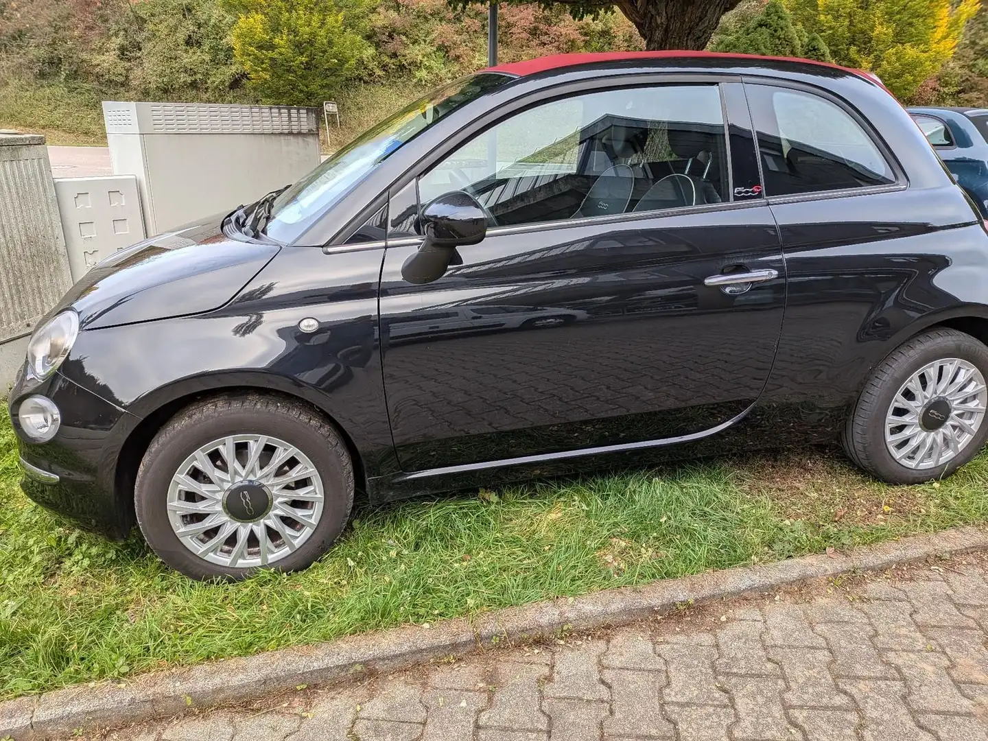 Fiat 500 Cabrio 1,2 Lounge Noir - 2