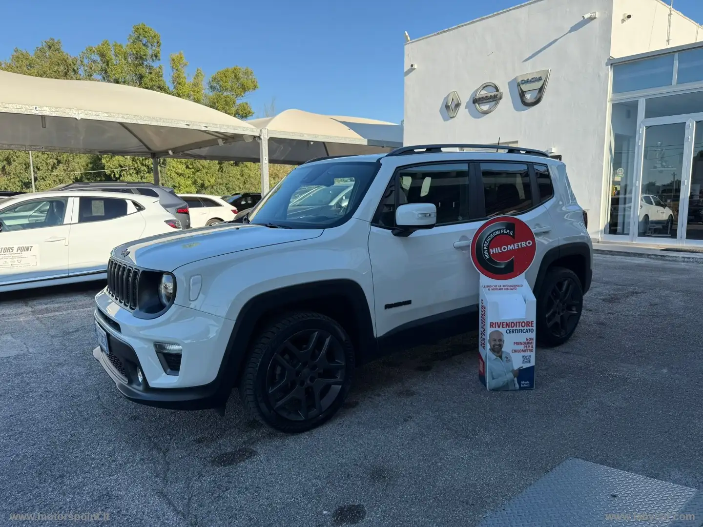 Jeep Renegade 2.0 Mjt 140 CV 4WD Act.D.Low S Blanc - 1