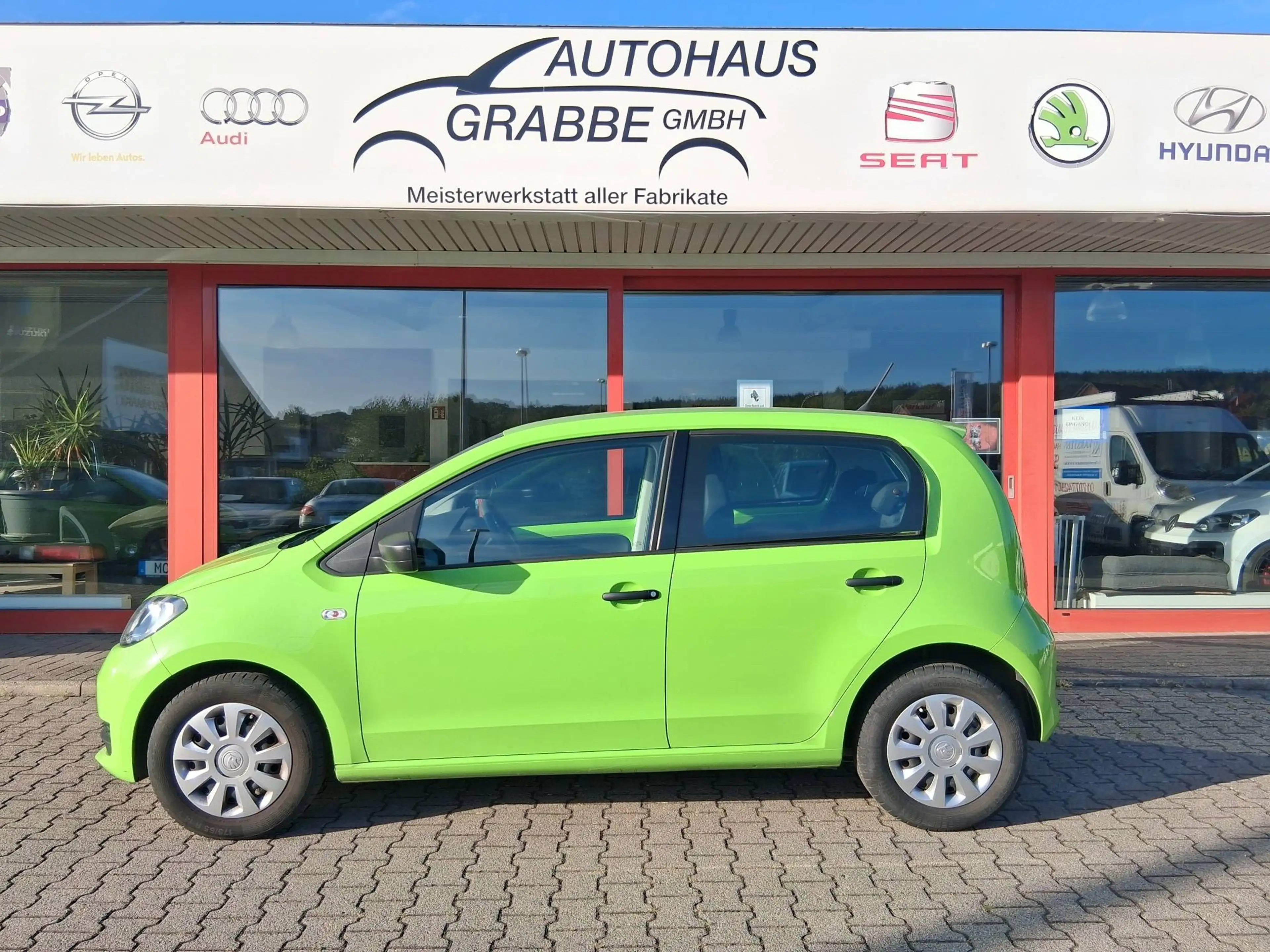Skoda Citigo 5Türig, Klima, ZV, Service NEU, 8fach bereift