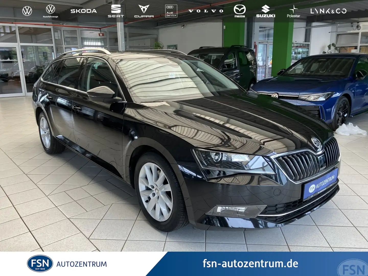 Skoda Superb Combi 1.5 TSI Style DSG NAVI AHK RFK Schwarz - 1