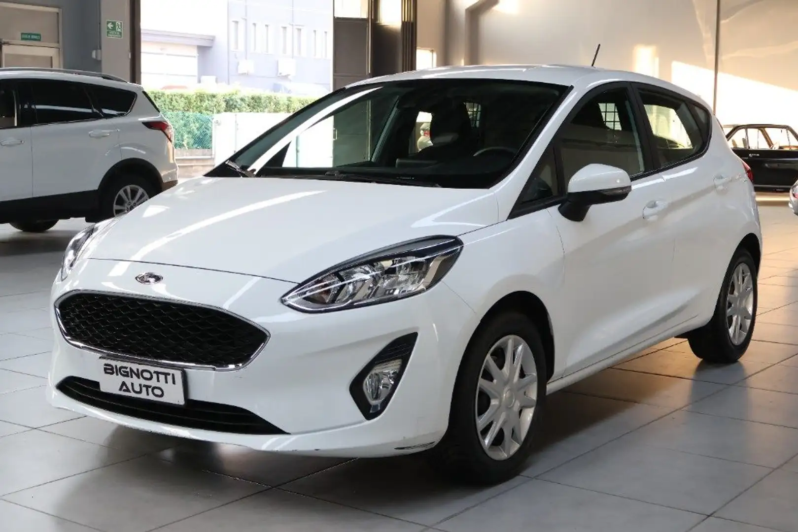 Ford Fiesta 1.5 TDCi 85 CV 3 porte Van Trend-autocarro Blanc - 1