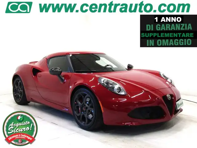 Alfa Romeo 4C 1750 TBi TCT Coupe' * PELLE *