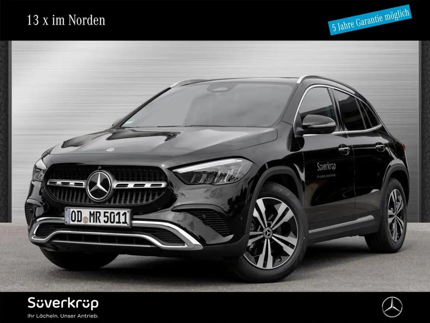 Mercedes-Benz GLA 200 PROGRESSIVE SPUR DISTR PANO AHK 360 PDC Noir - 1