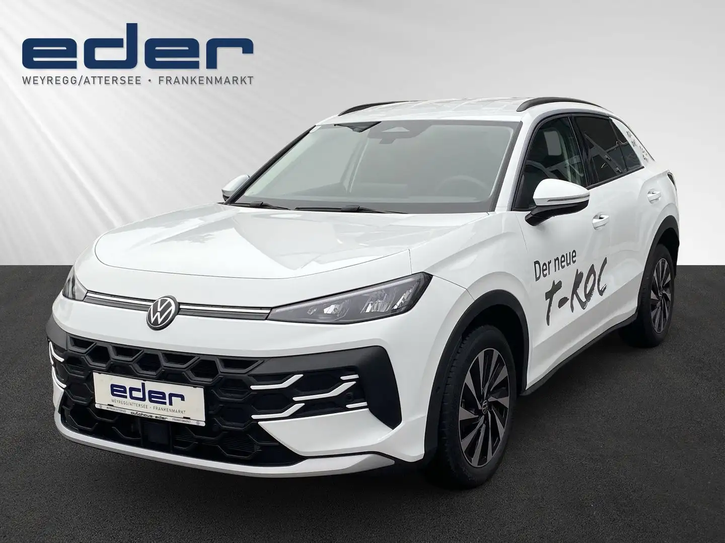 Volkswagen T-Roc Life eTSI DSG Weiß - 1