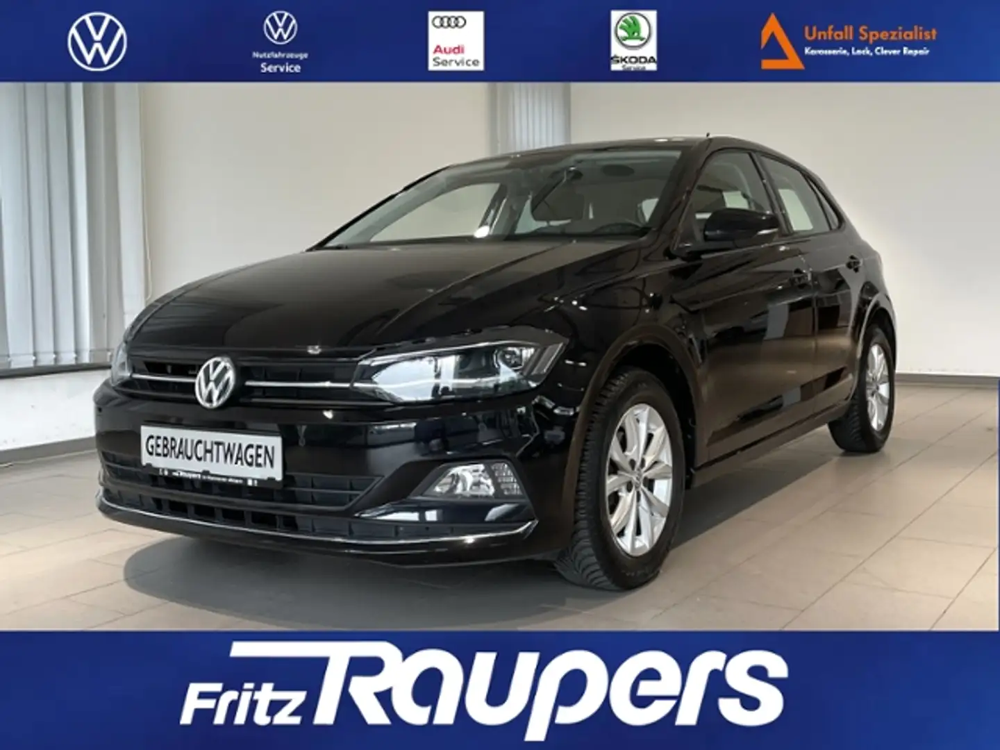 Volkswagen Polo 1.0 TSI Highline +ALLWETTER+LED+PDC Noir - 1