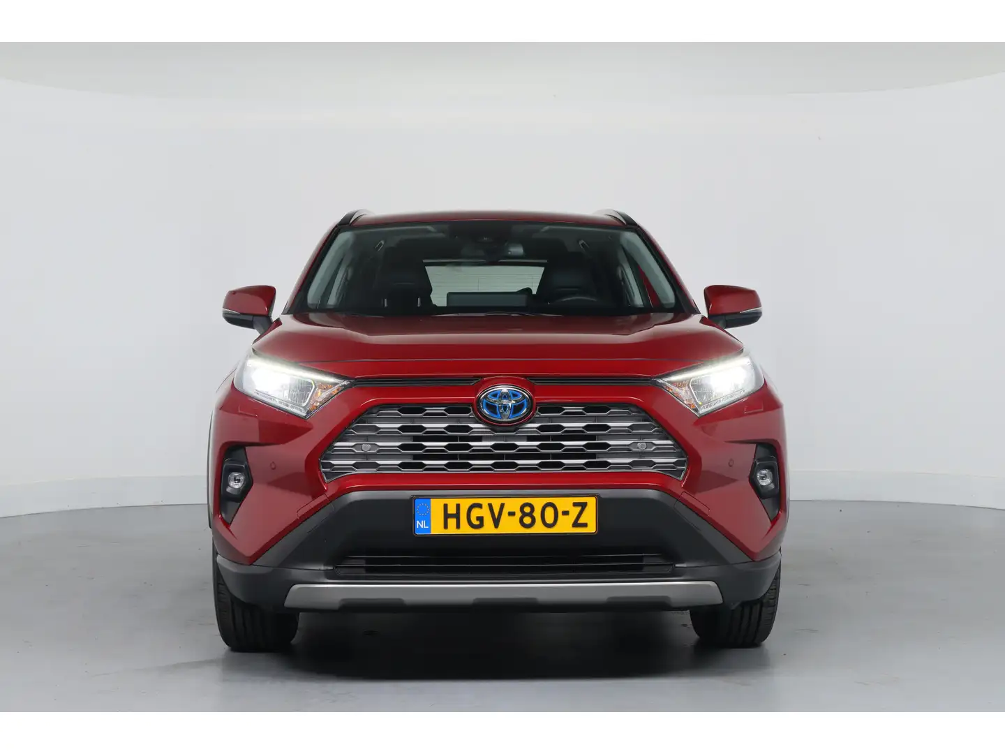 Toyota RAV 4 2.5 Hybrid Executive | Leder | Navigatie | Elektr Rood - 2