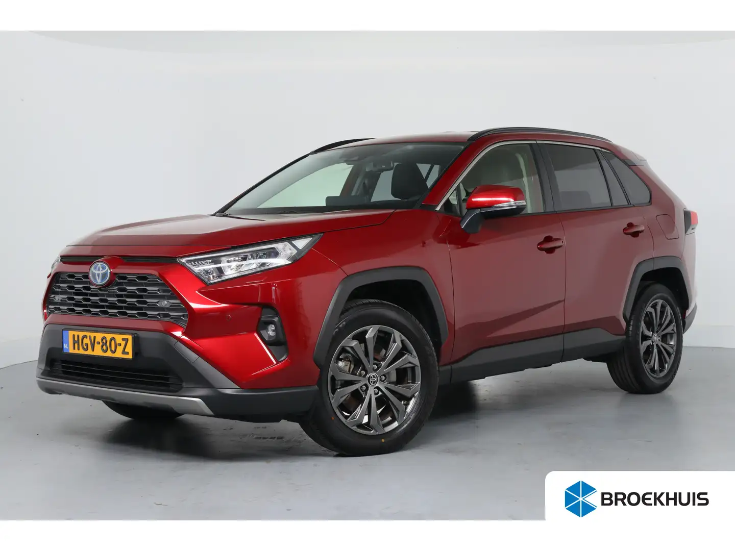 Toyota RAV 4 2.5 Hybrid Executive | Leder | Navigatie | Elektr Rood - 1