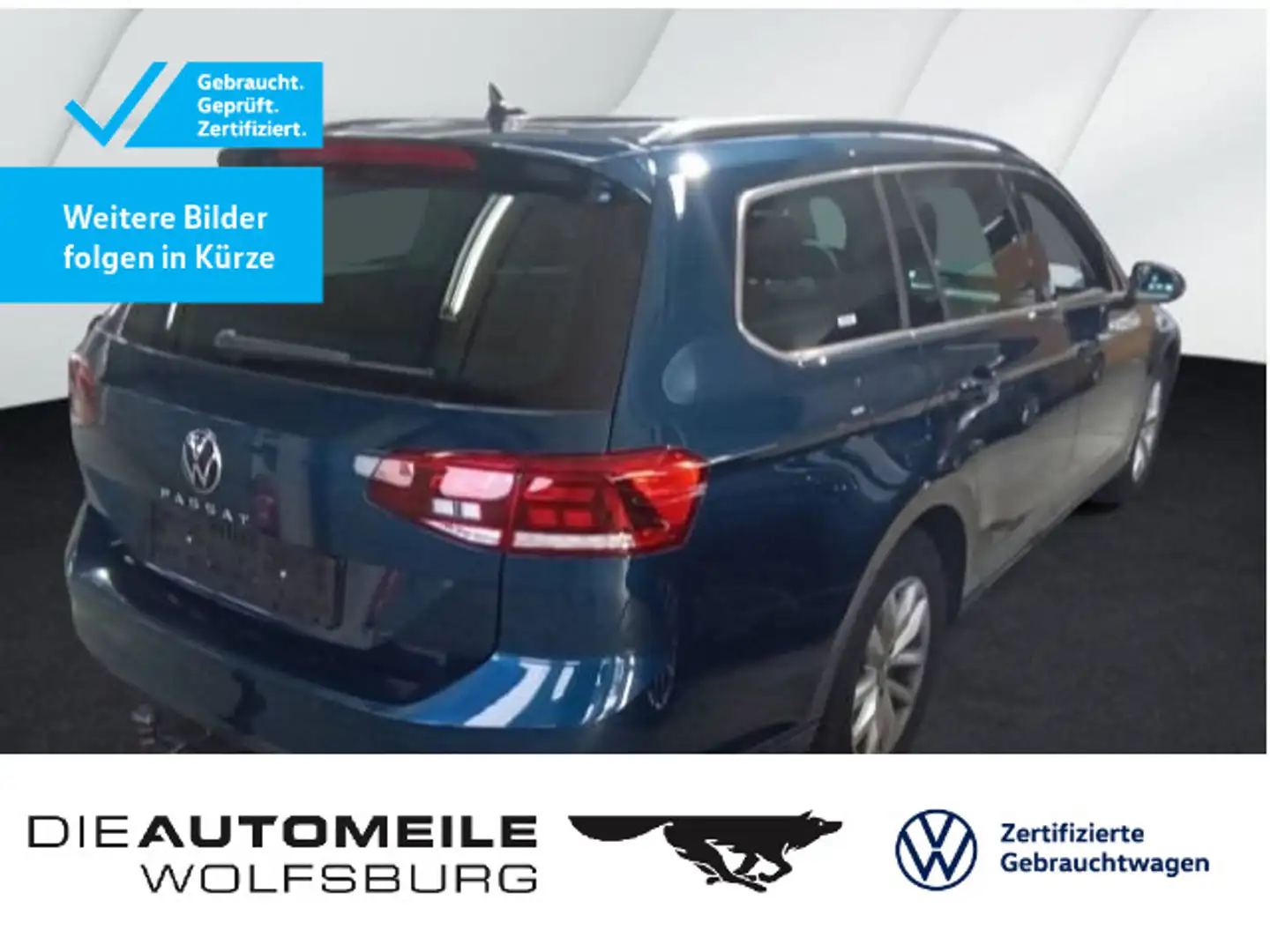 Volkswagen Passat Variant 1.5 TSI DSG Business AHK/ACC/Mult Blau - 1