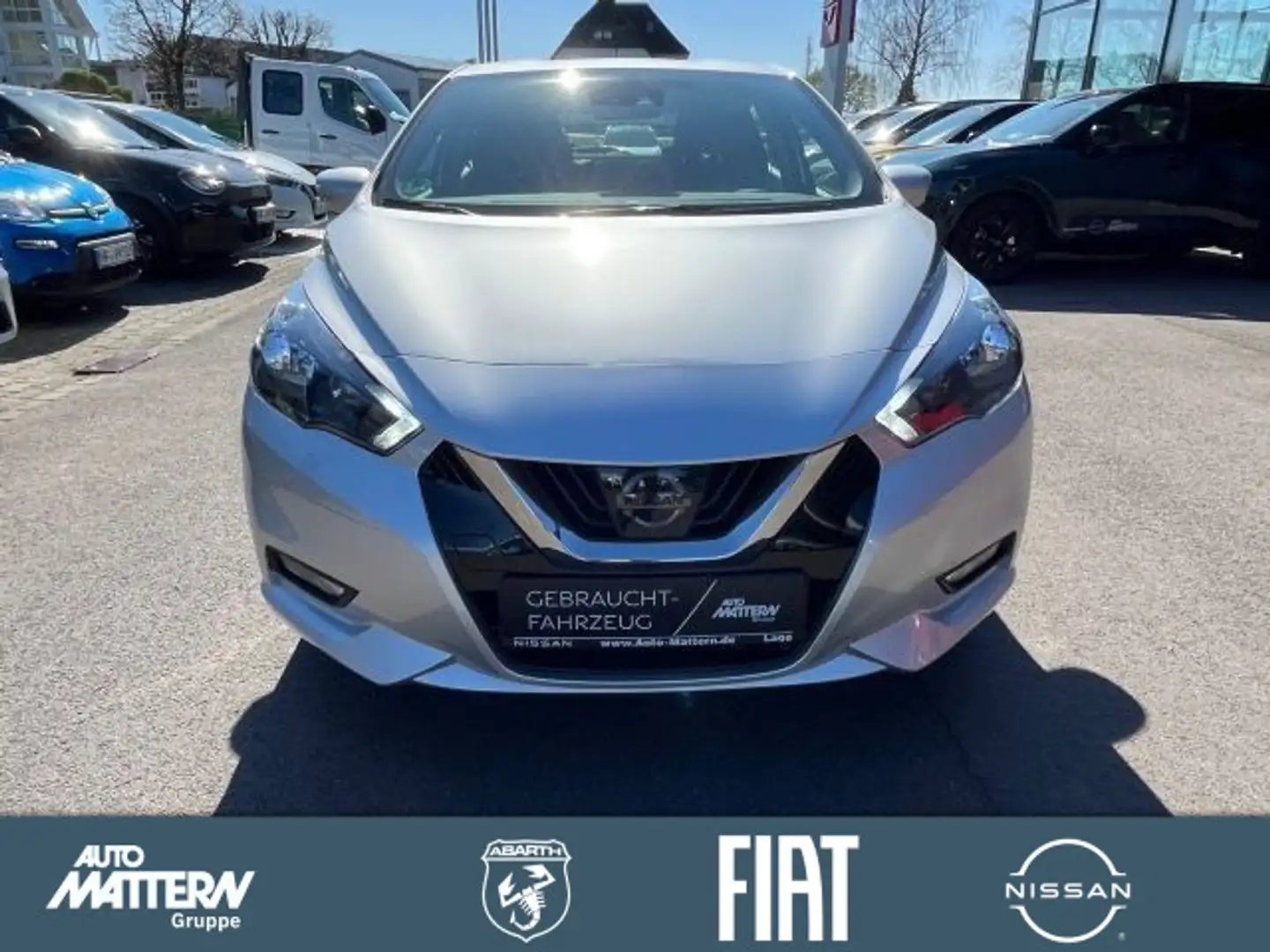 Nissan Micra Klimaaut.|AC|NAVI|PDC|LED|1.Hd Silber - 2