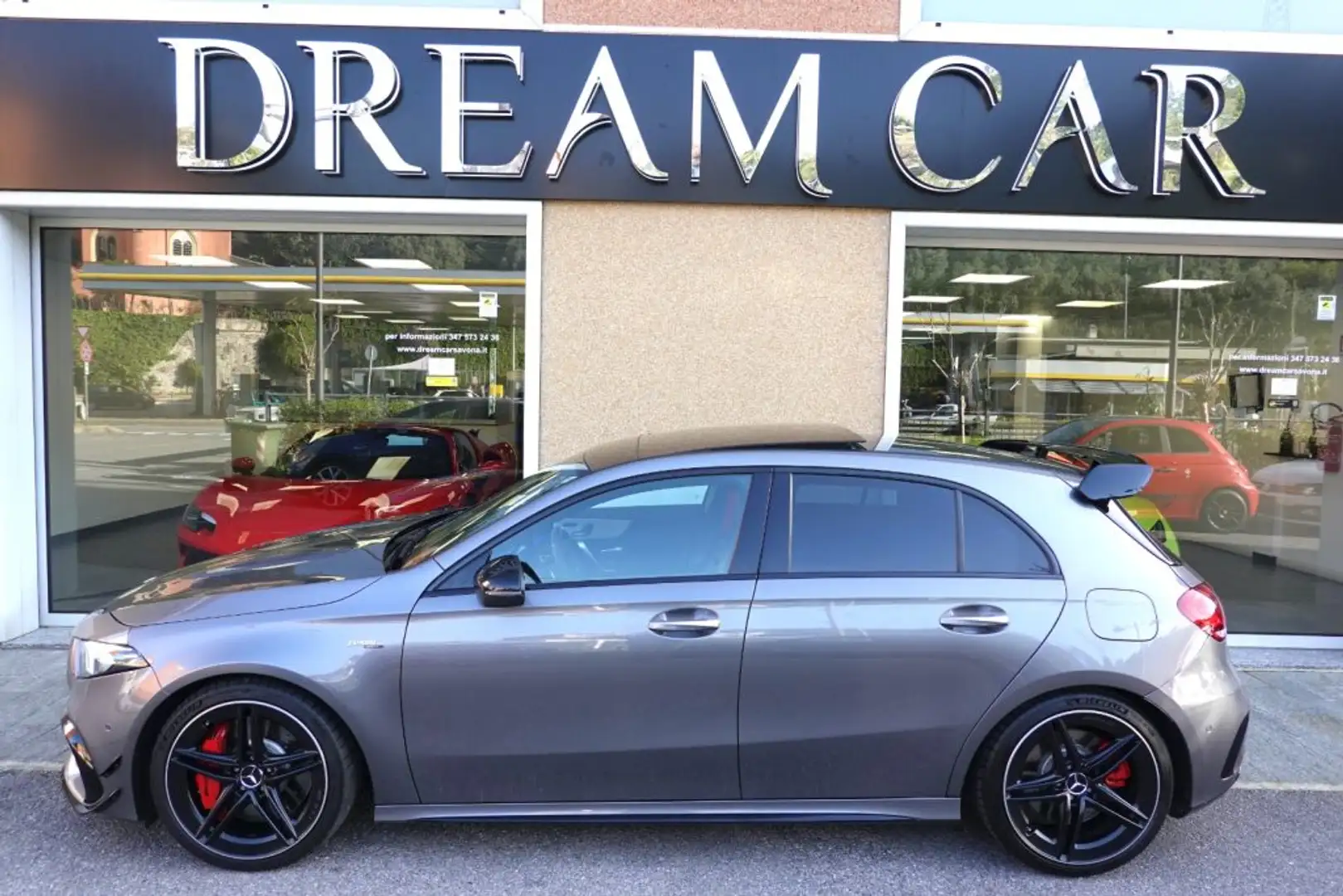 Mercedes-Benz A 45 AMG S 4Matic PERFORMANCE-AERO KIT-TETTO-BURMSTER UNIPR Grau - 2