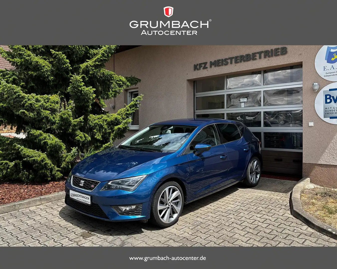 SEAT Leon 1.4l TSi FR ACT LED PDC 18Zoll Sitzh. AZV Assis... Blau - 1