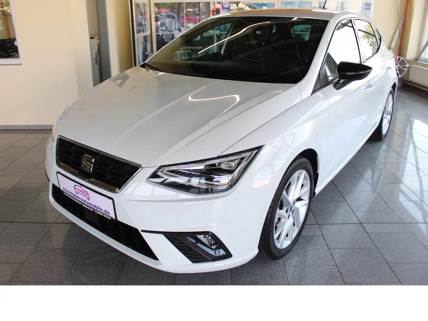 SEAT Ibiza FR Klimaautomatic,17 Zoll Alu,Top-Zustand Weiß - 1