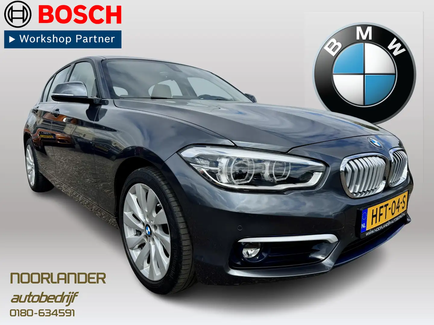 BMW 125 1-serie 125i High Executive Grijs - 1