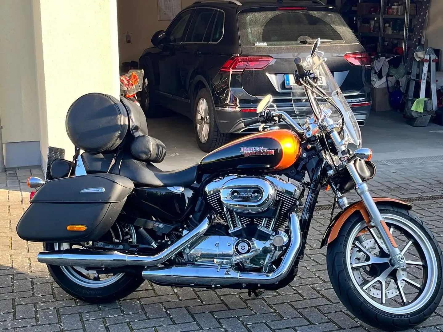 Harley-Davidson XL 1200 XL1200T Schwarz - 1
