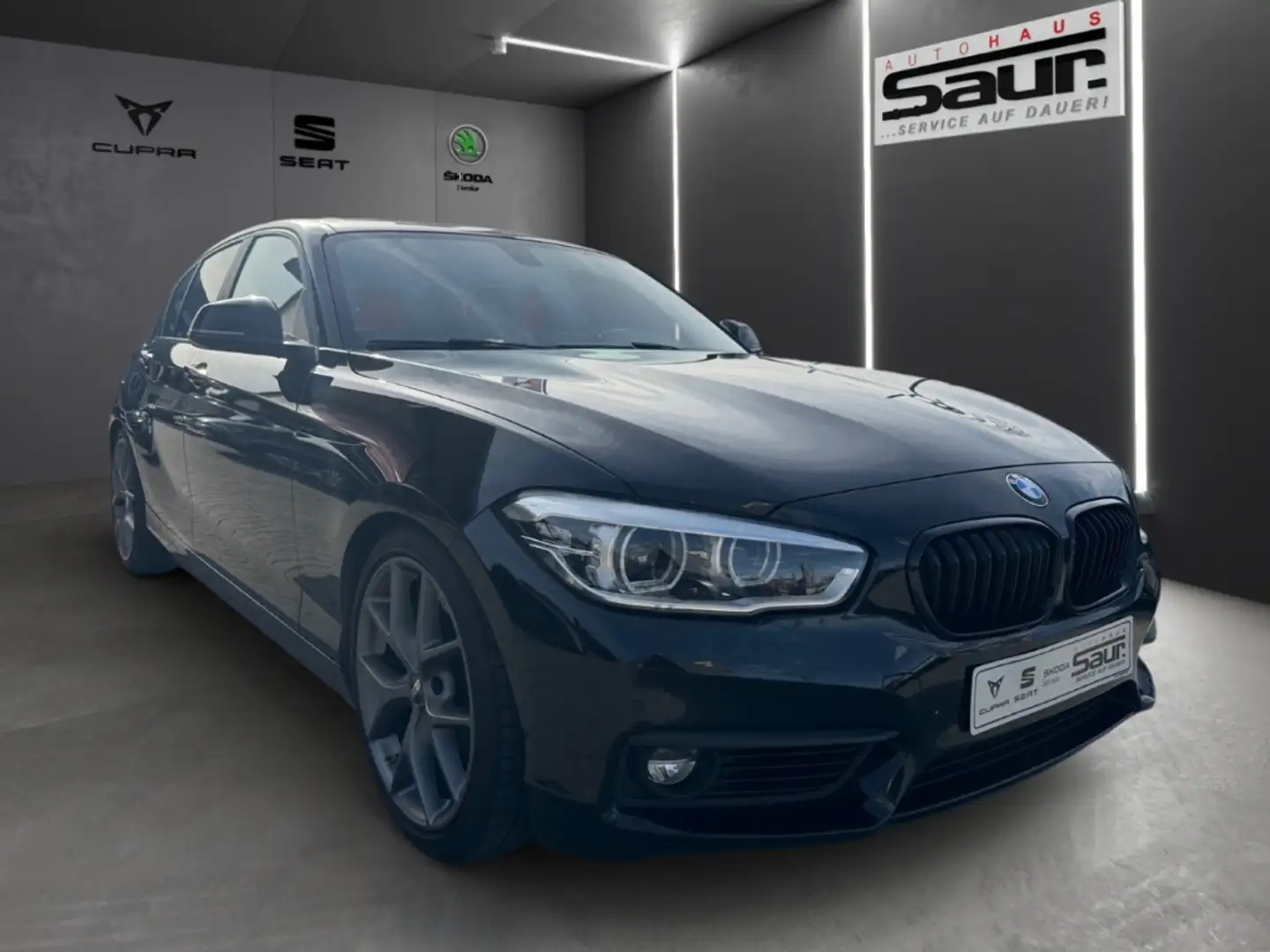 BMW 120 120d Advantage PDC KLIMA SCHIEBEDACH HARMAN-KARDON Schwarz - 2