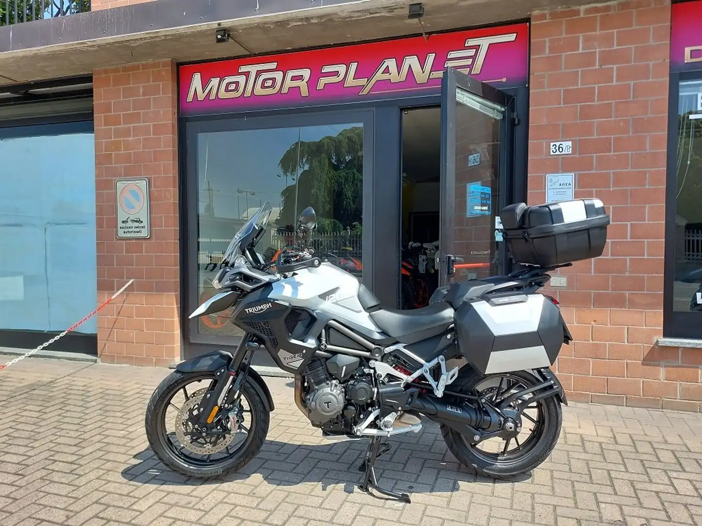 Triumph Tiger 1200 GT PRO Blanco - 1