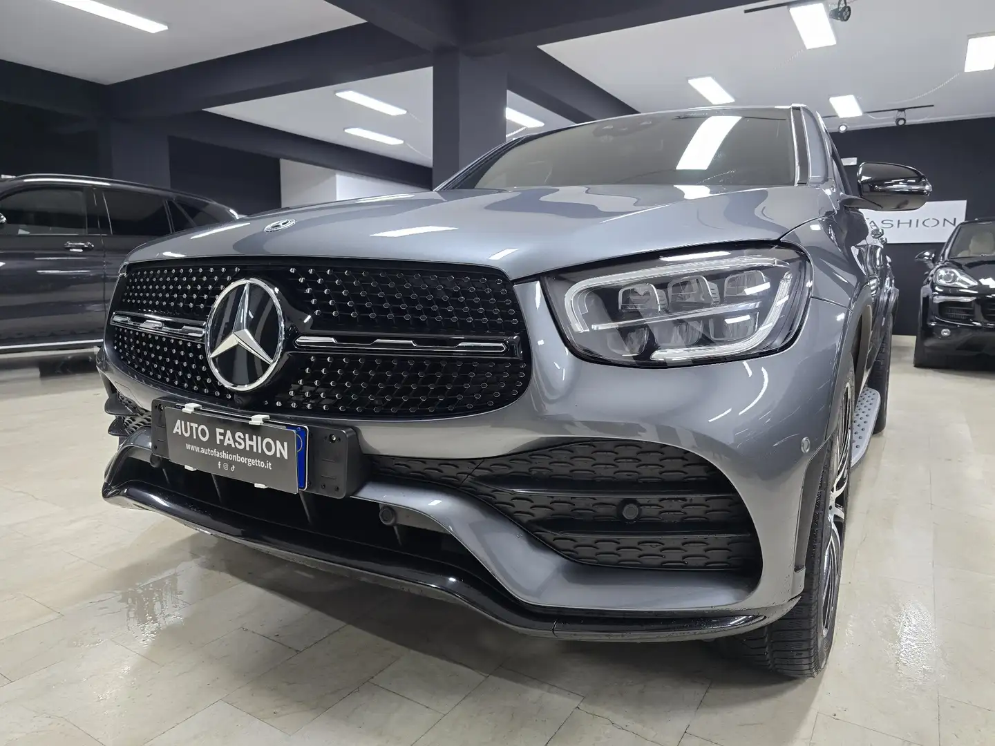 Mercedes-Benz GLC 220 GLC Coupe 220 d Premium 4matic auto Grigio - 2