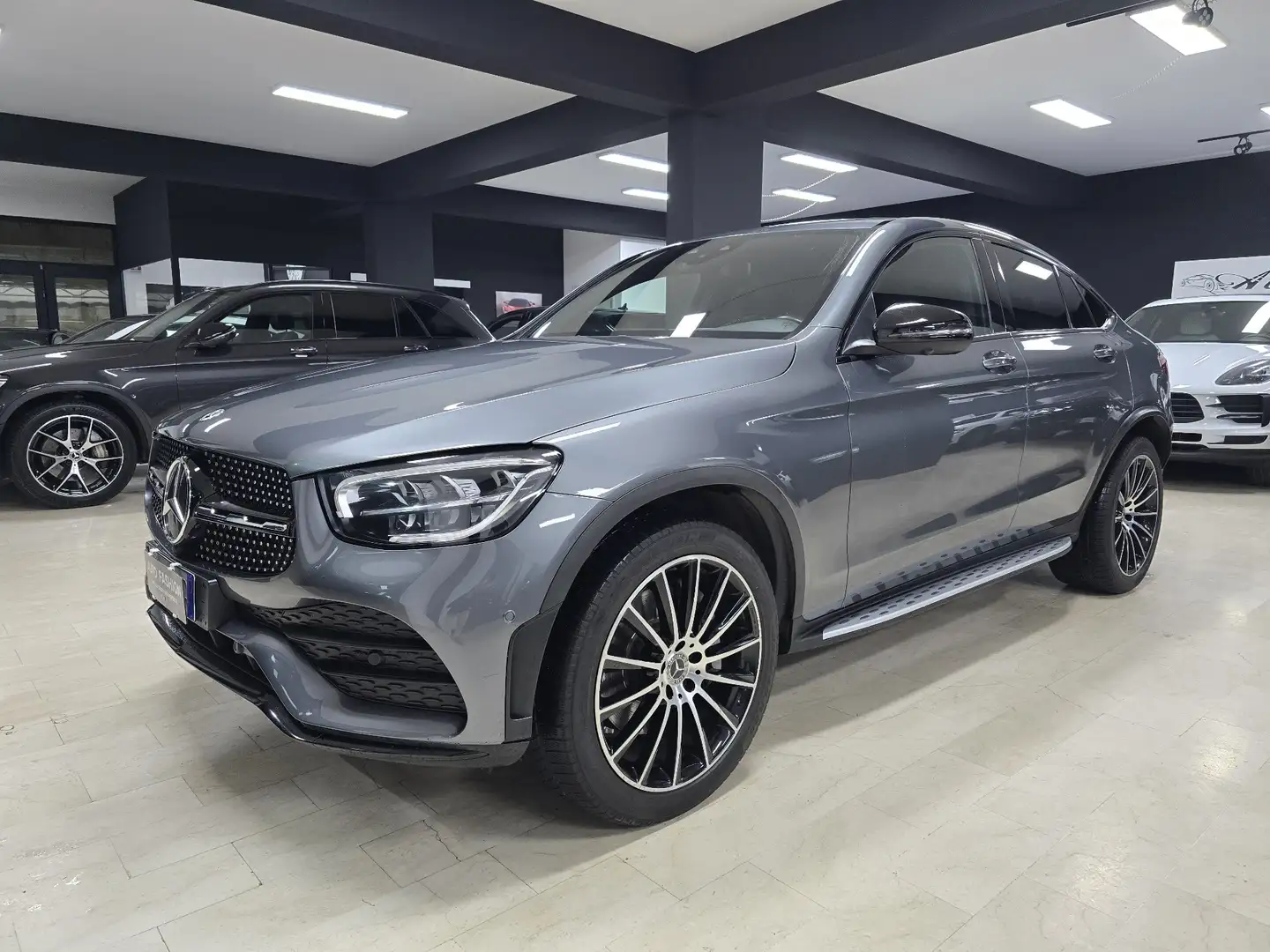 Mercedes-Benz GLC 220 GLC Coupe 220 d Premium 4matic auto Grigio - 1