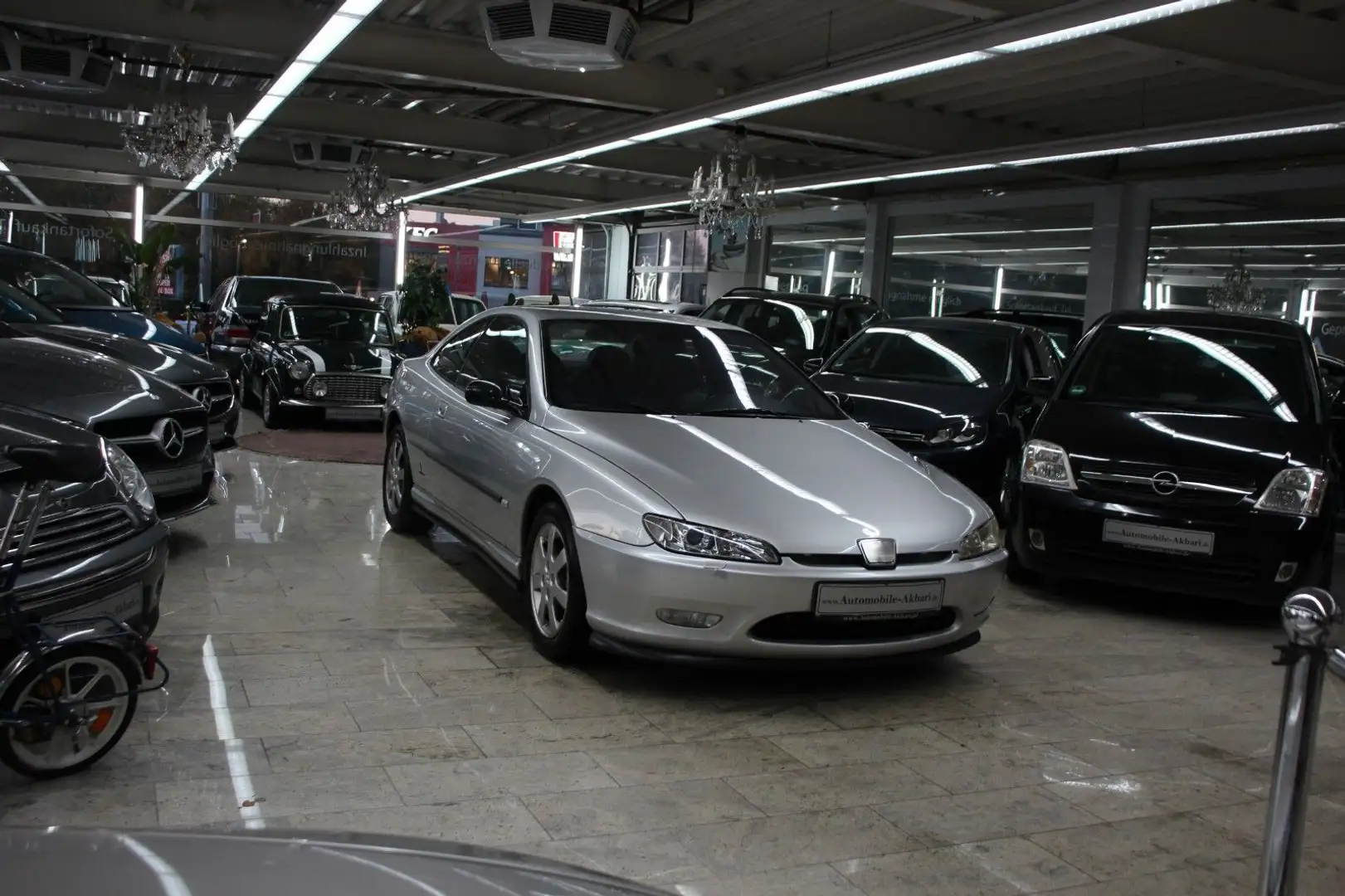 Peugeot 406 Platinum V6 210 Automatik Grau - 2