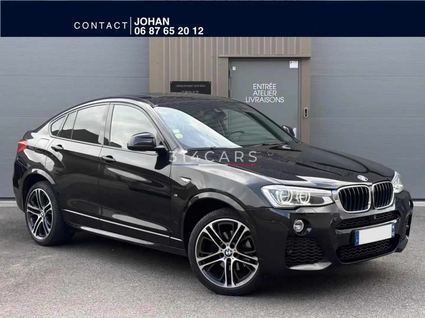 BMW X4 20d - BVA F26 M Sport Negro - 1