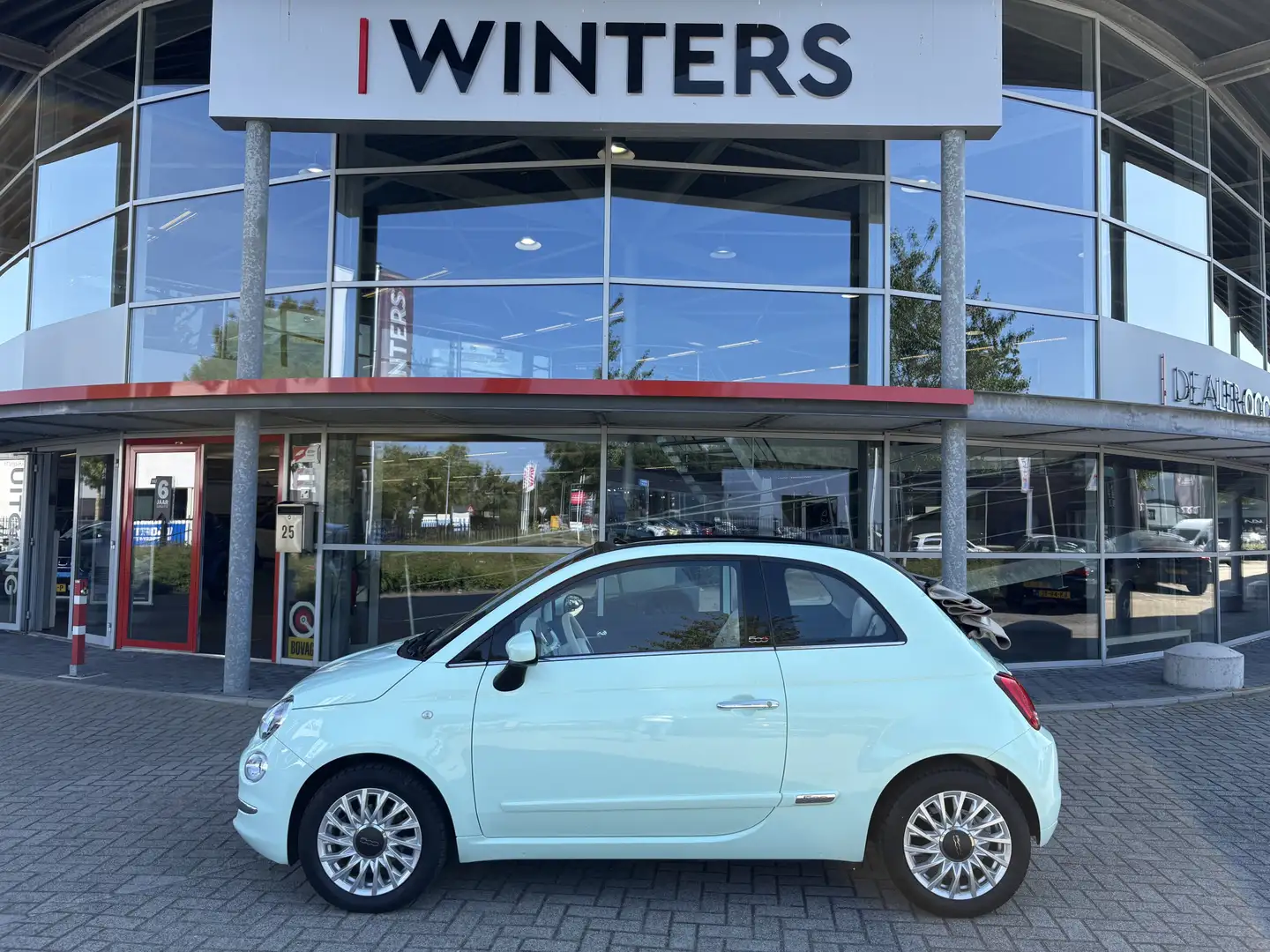Fiat 500C 0.9 TwinAir Turbo Lounge | Navigatie | Bluetooth | Vert - 2