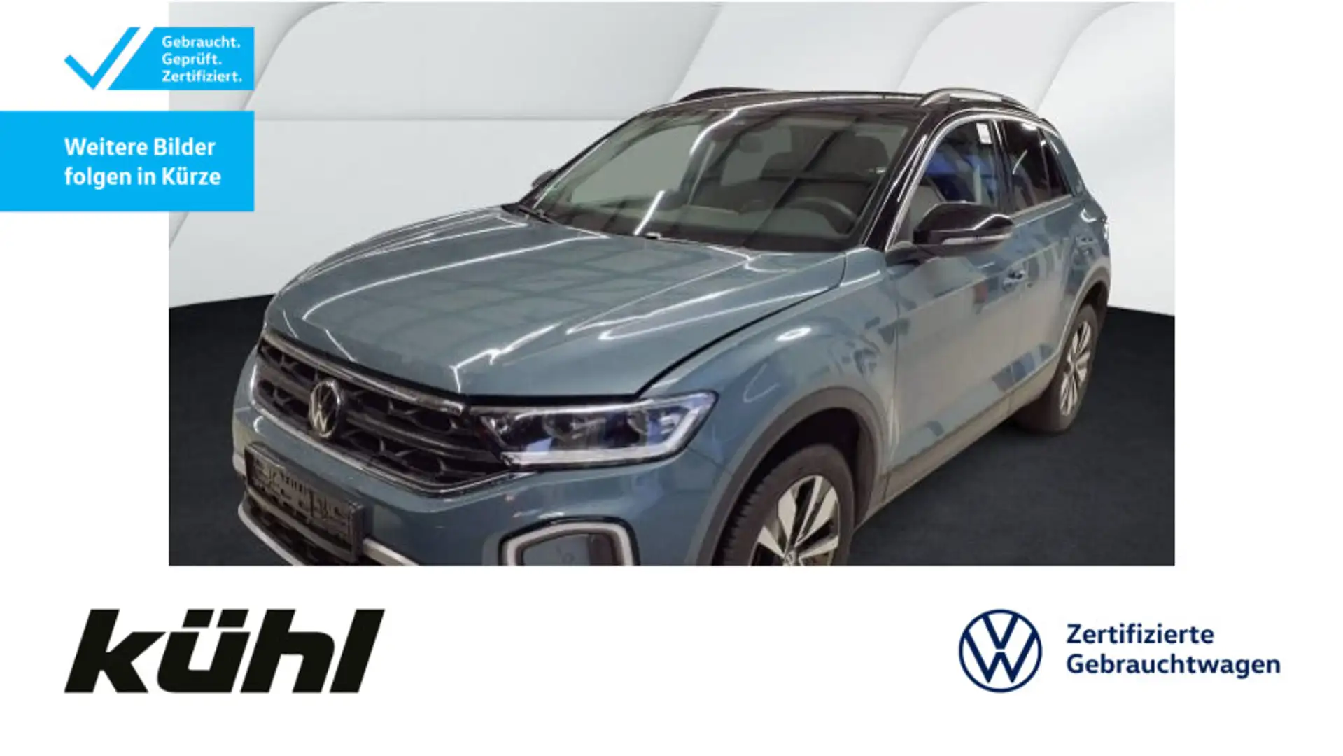 Volkswagen T-Roc 2.0 TDI DSG Goal LED+/ACC/Kamera/App/Navi/ Blau - 1