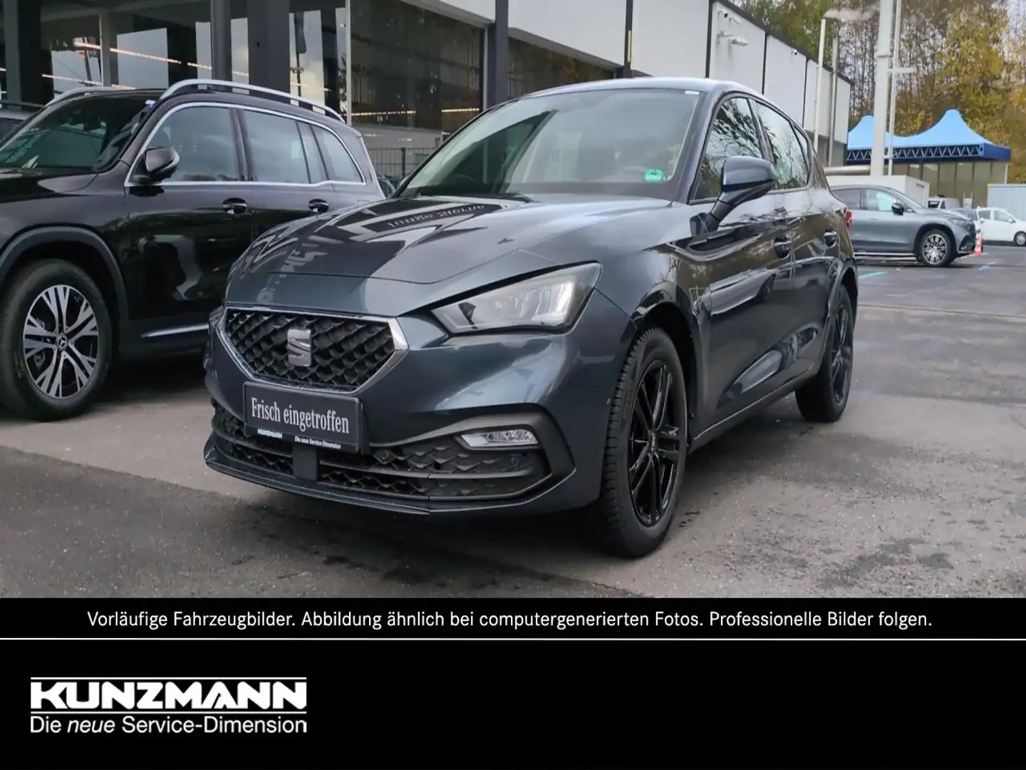 SEAT Leon 1.5 TGI Style Navi Kamera SHZ Lenkradhzg Grau - 1