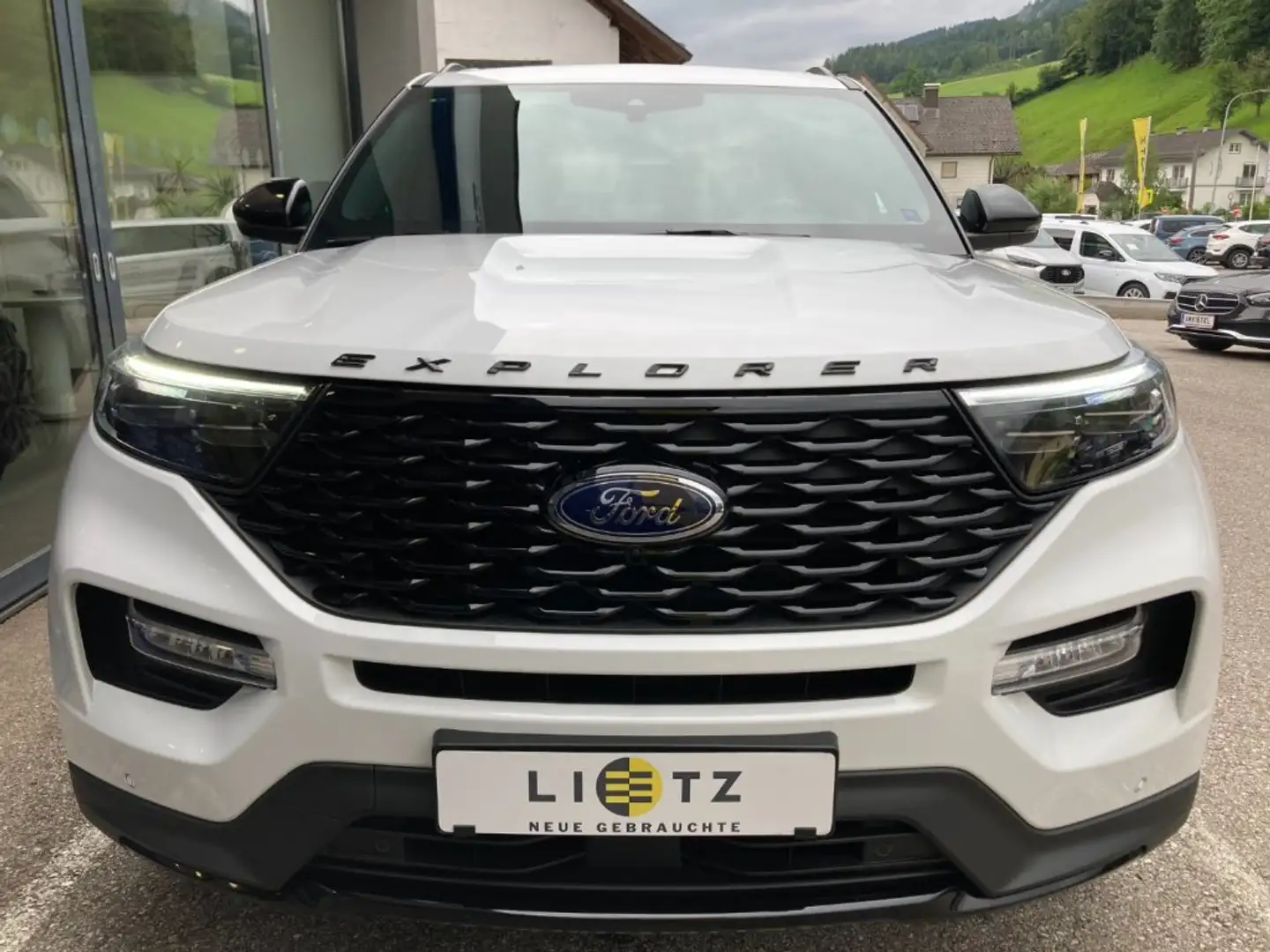 Ford Explorer ST LINE 3,0EcoBoost PHEV Weiß - 2