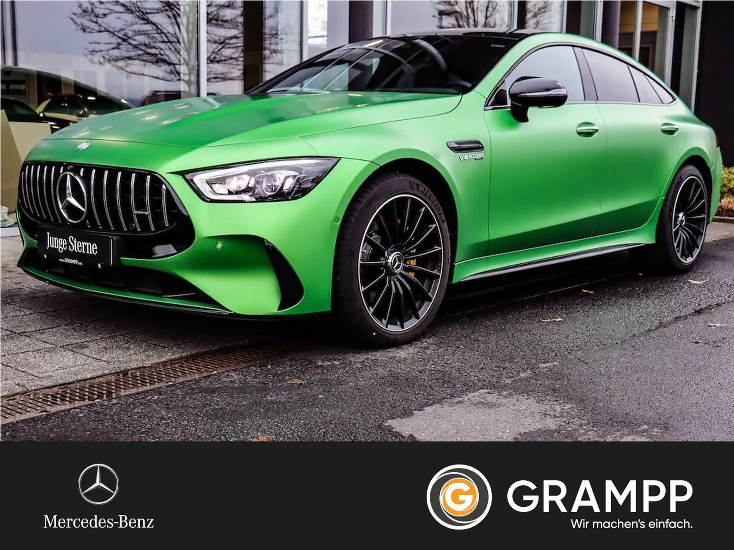 Mercedes-Benz AMG GT 63 S 4MATIC+ Pano/TrackPace/HAL/Distronic Verde - 1