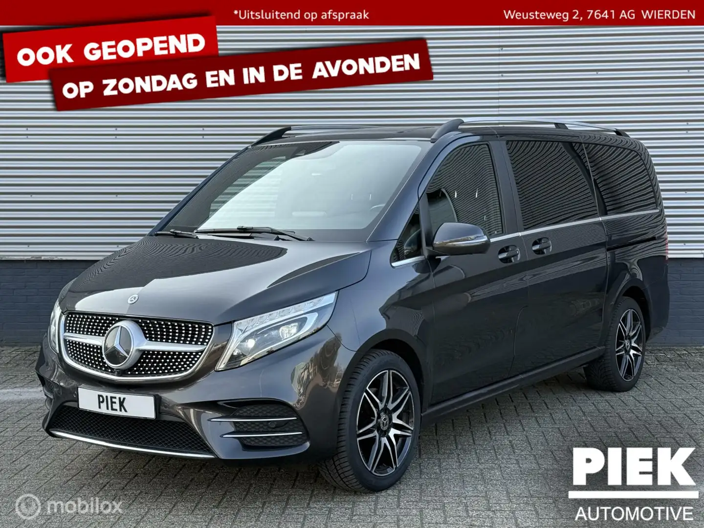 Mercedes-Benz V 300 300d 4-MATIC Lang Exclusive AMG-PAKKET Grijs - 1