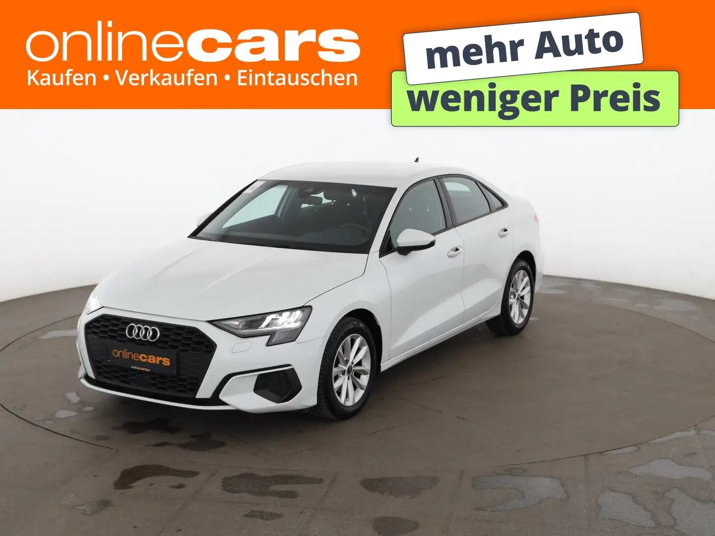 Audi A3 Limousine 30 TFSI Aut LED NAVI ASSIST TEMP PDC Weiß - 1