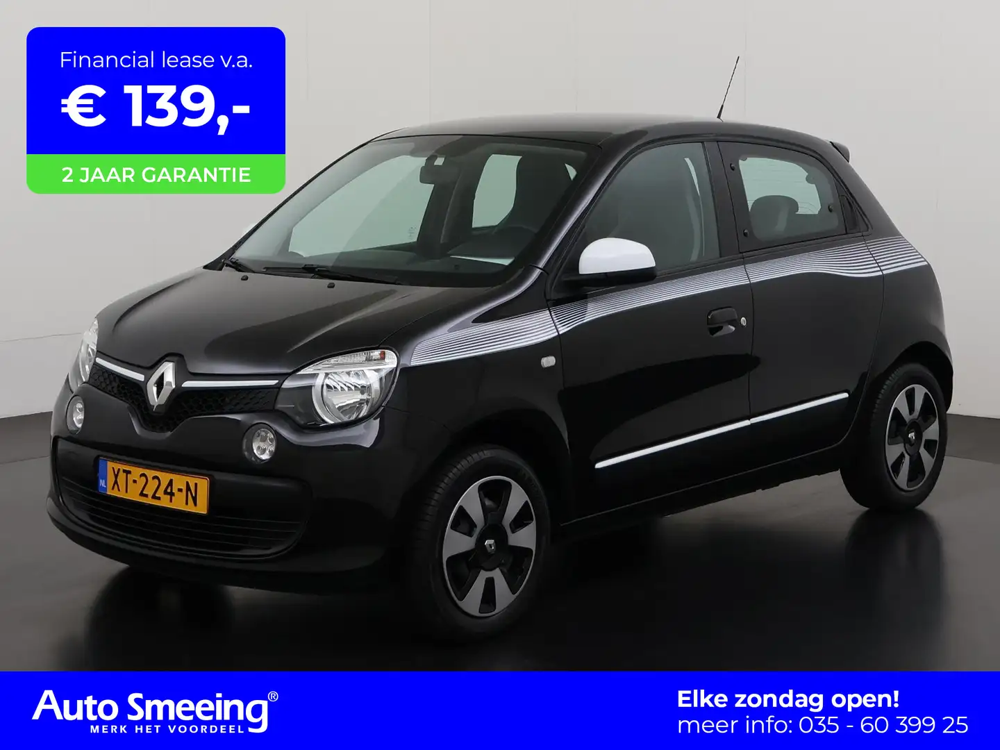 Renault Twingo 1.0 SCe Collection | Airco | 13.000km | Zondag Ope Zwart - 1