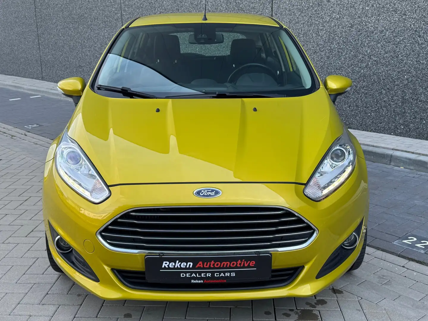 Ford Fiesta 1.0 EcoBoost Titanium 125PK Pdc Clima Dealer Onh Or - 2