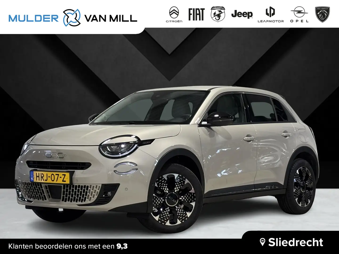 Fiat 600 La Prima 1.2 Hybrid 110 e-DSC6 | ELEKTR. A.KLEP | Gris - 1