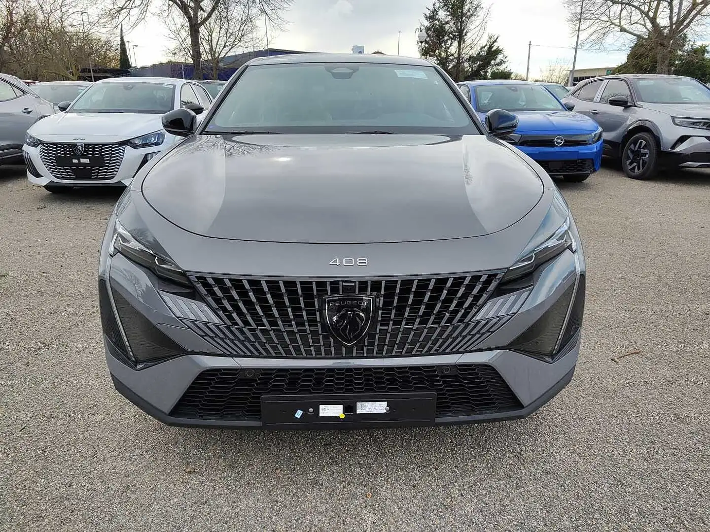 Peugeot 408 Hybrid 136 e-DCS6 GT - Grigio Selenium Grigio - 2