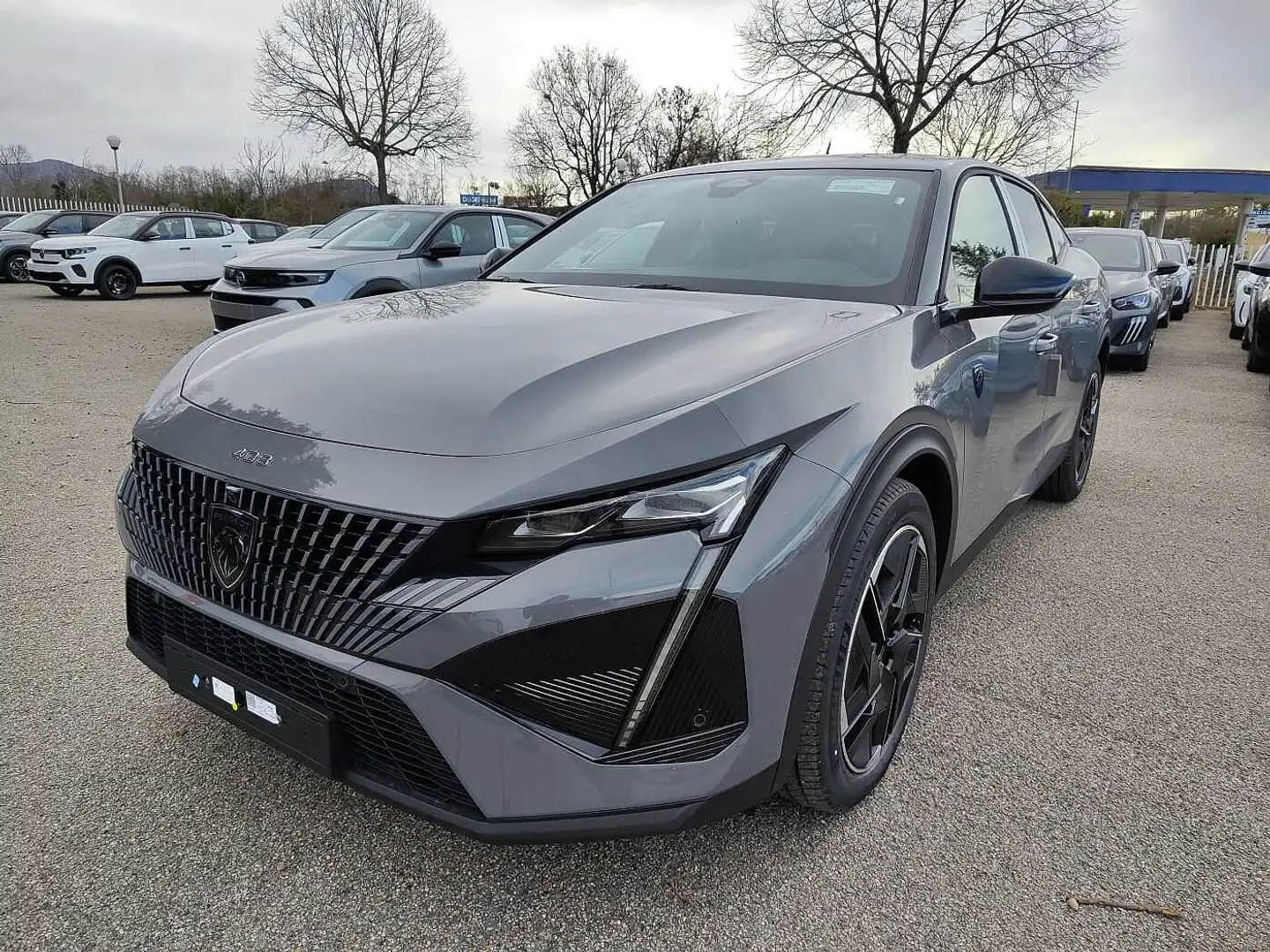 Peugeot 408 Hybrid 136 e-DCS6 GT - Grigio Selenium Grigio - 1