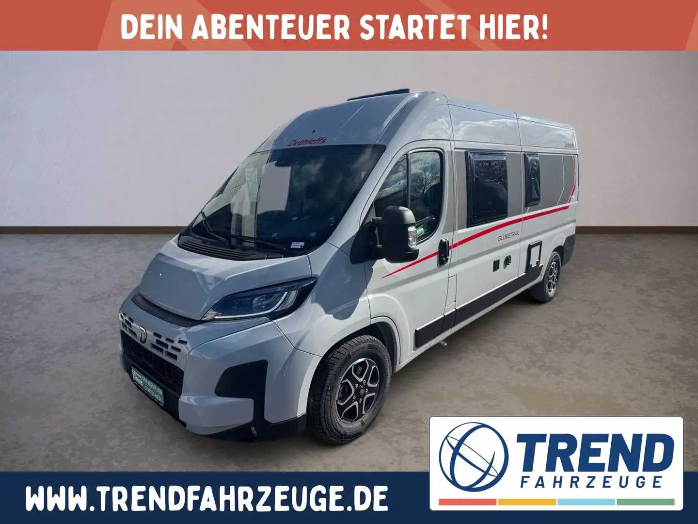 Dethleffs Globetrail 600 DR Fiat *Automatik *REISELUST Grau - 1