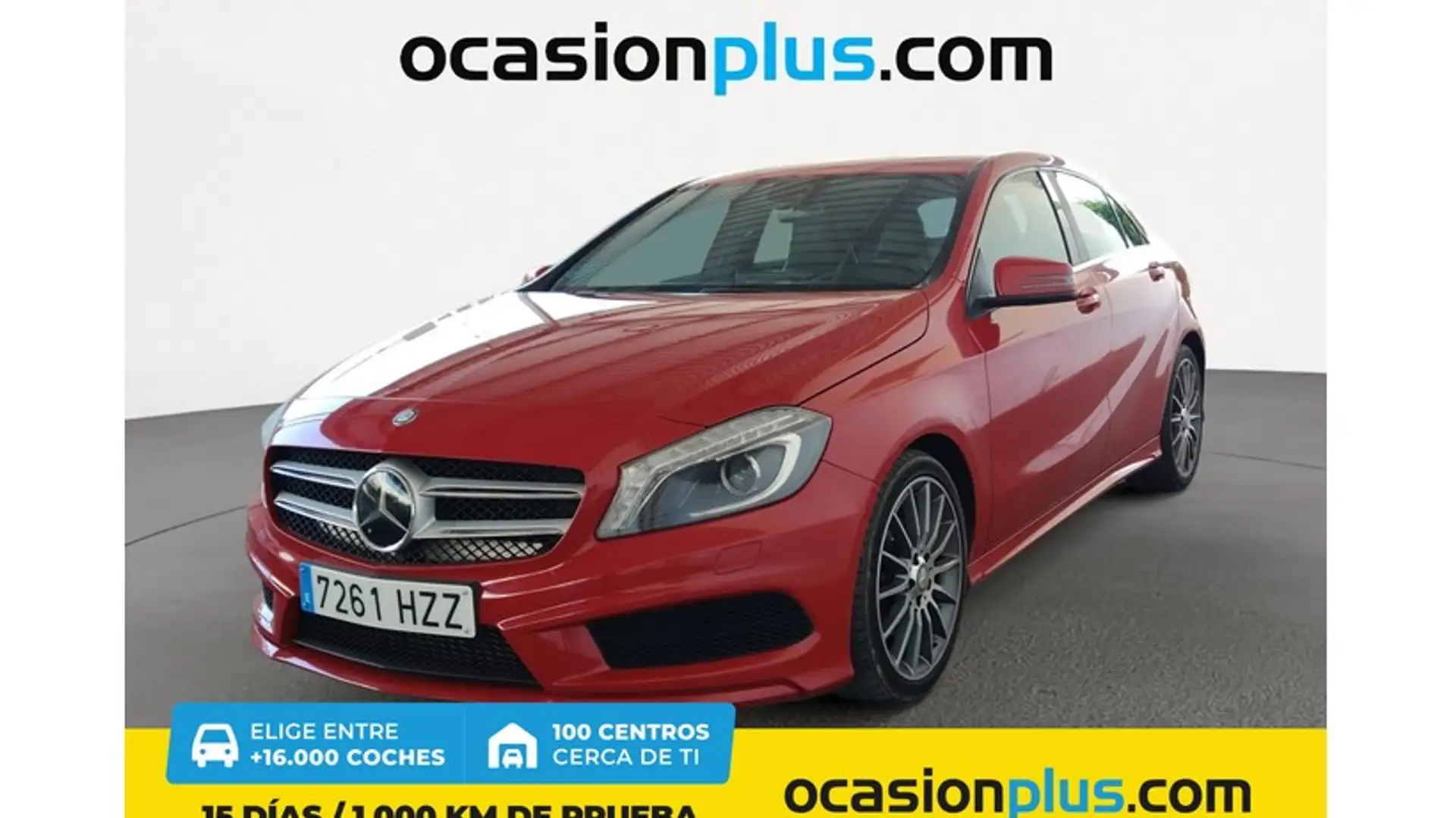 Mercedes-Benz A 200 200CDI BE Style 7G-DCT Rojo - 1