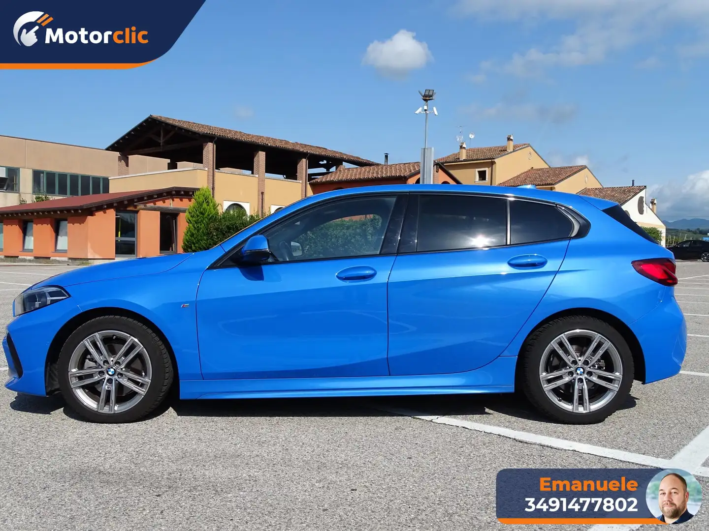 BMW 118 118d Msport auto Blau - 2
