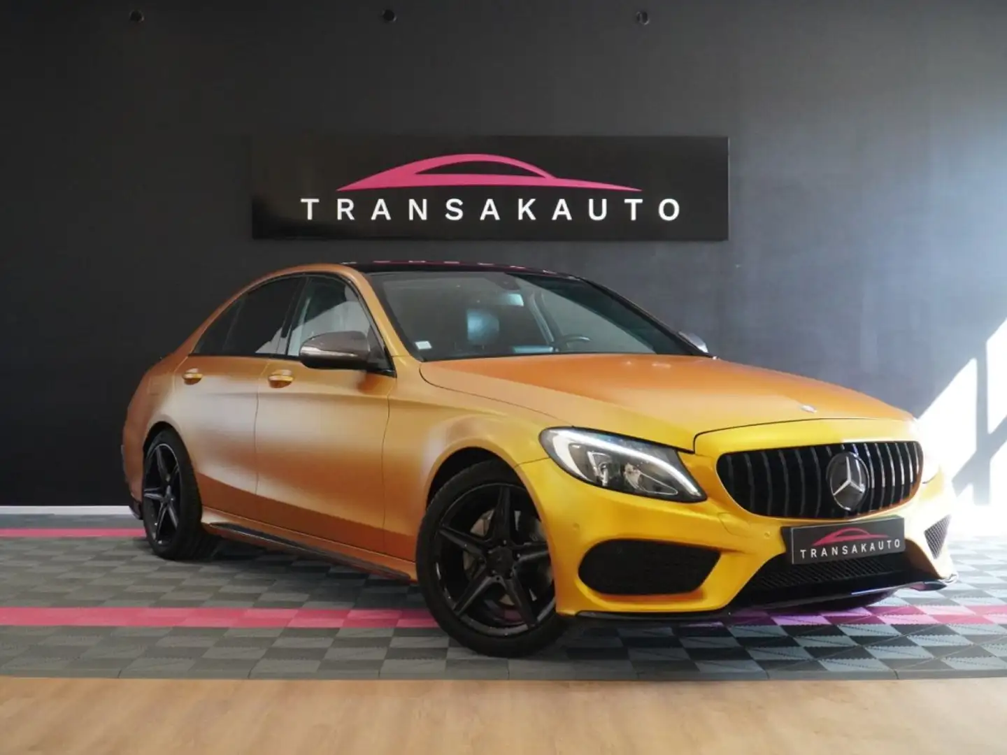 Mercedes-Benz C 180 180D BlueTEC Sportline Grijs - 1