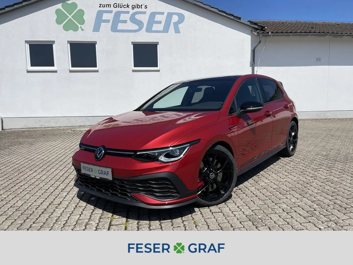 Volkswagen Golf GTI Clubsport 2.0 TSI DSG ACC BLACK MATRIX PANO Rot - 1