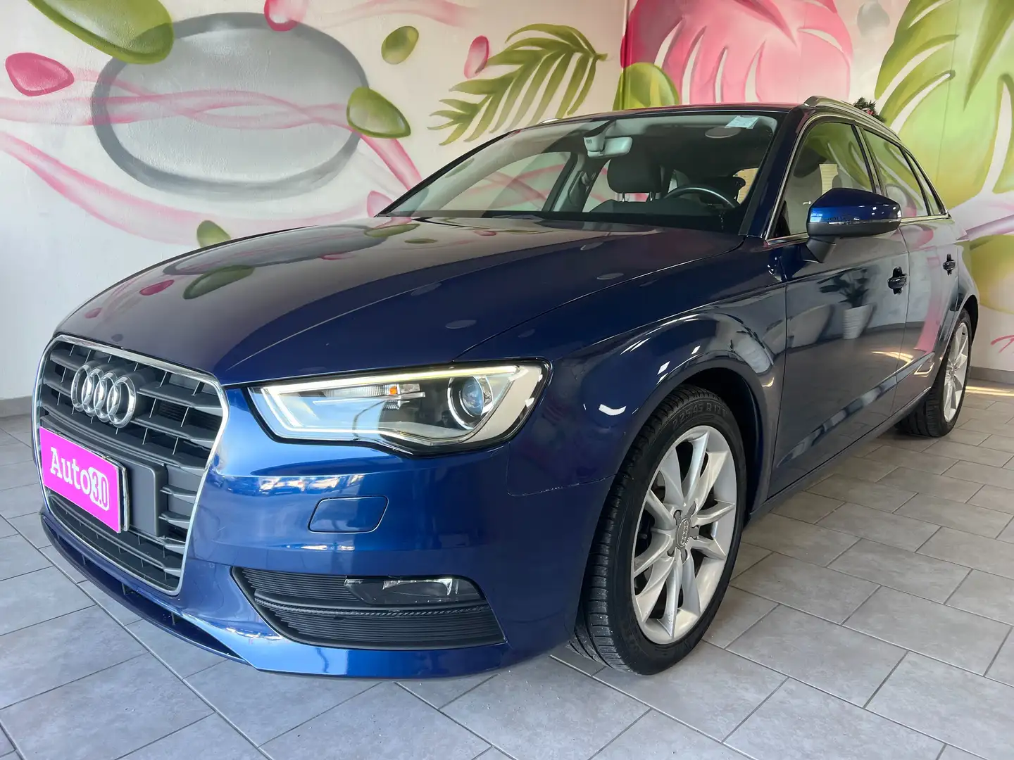 Audi A3 A3 Sportback 1.6 tdi Attraction 110cv E6 Bleu - 1