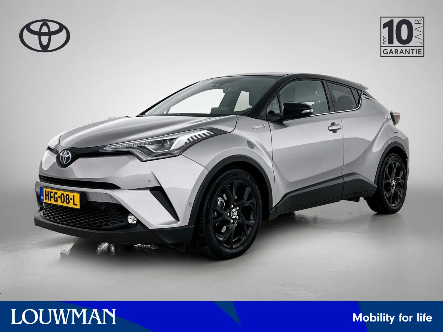 Toyota C-HR 1.8 Hybrid Bi-Tone Limited | Navigatie | Parkeerse Grijs - 1
