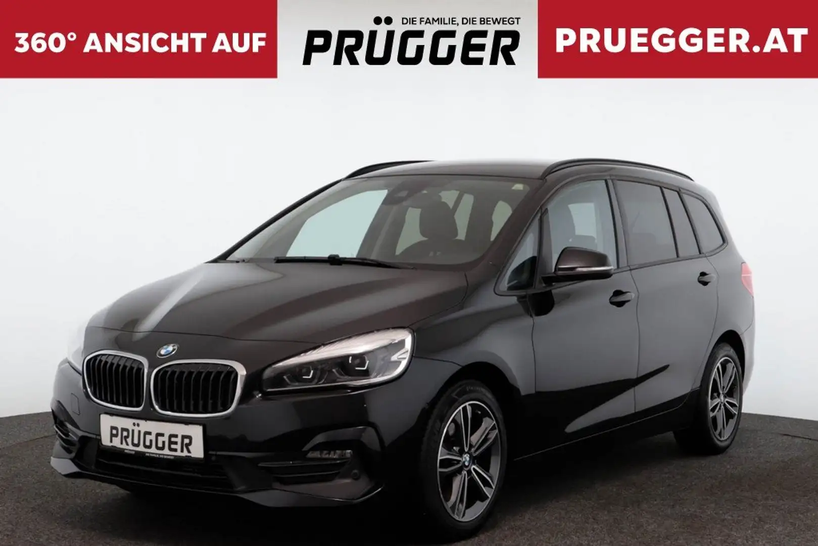 BMW 218 d Gran Tourer Autom FACELIFT SPORTLINE NAVI LED Zwart - 1